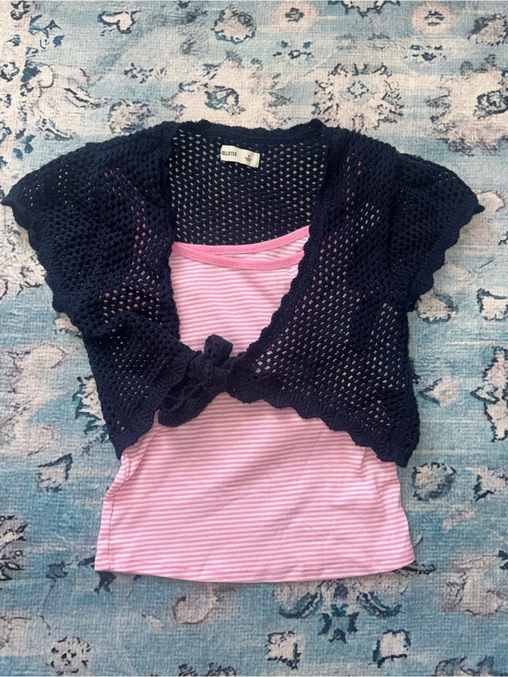 NWT Hollister Shrug and Tank Top Set Size Small